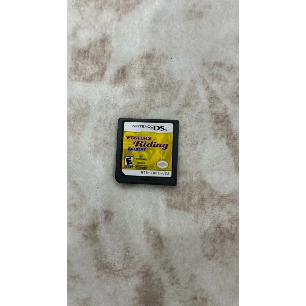 Nintendo DS Western Riding Academy Game Cartridge NTR CWPE USA NO CASE